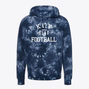 Katy Louisiana Football Premium Tie-Dye Hoodie