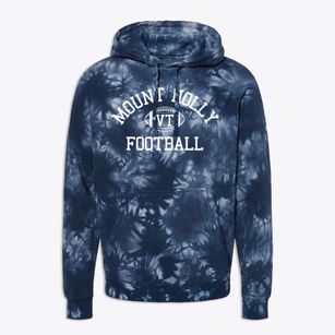 Mount Holly Vermont Football Premium Tie-Dye Hoodie