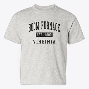 Boom Furnace Virginia Classic Established Youth T-shirt