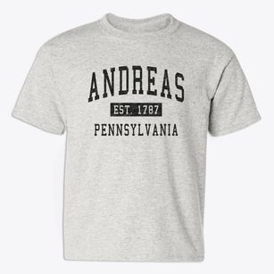 Andreas Pennsylvania Classic Established Youth T-shirt