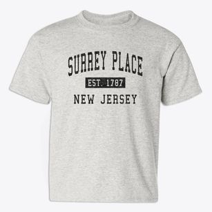 Surrey Place New Jersey Classic Established Youth T-shirt