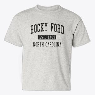 Rocky Ford North Carolina Classic Established Youth T-shirt