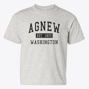 Agnew Washington Classic Established Youth T-shirt