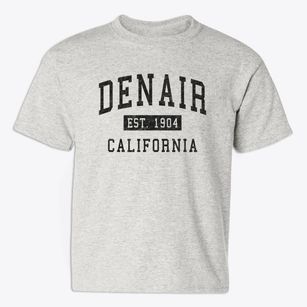 Denair California Classic Established Youth T-shirt
