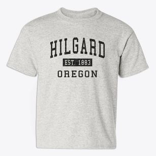Hilgard Oregon Classic Established Youth T-shirt