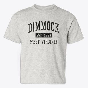 Dimmock West Virginia Classic Established Youth T-shirt