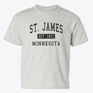 St. James Minnesota Classic Established Youth T-shirt