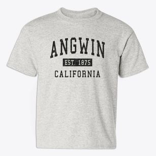 Angwin California Classic Established Youth T-shirt
