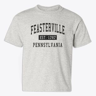 Feasterville Pennsylvania Classic Established Youth T-shirt