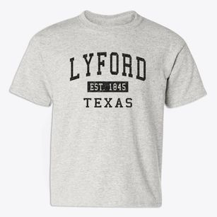 Lyford Texas Classic Established Youth T-shirt