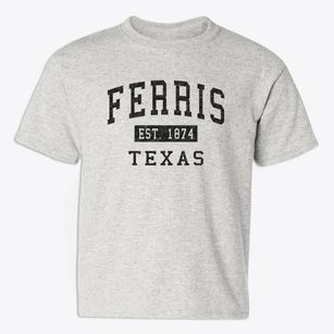 Ferris Texas Classic Established Youth T-shirt