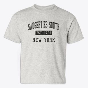Saugerties South New York Classic Established Youth T-shirt