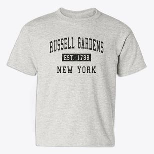 Russell Gardens New York Classic Established Youth T-shirt
