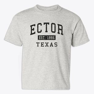 Ector Texas Classic Established Youth T-shirt