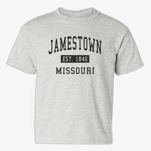 Jamestown Missouri Classic Established Youth T-shirt