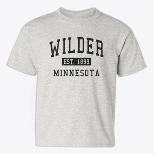 Wilder Minnesota Classic Established Youth T-shirt