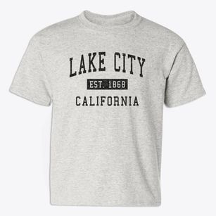 Lake City California Classic Established Youth T-shirt