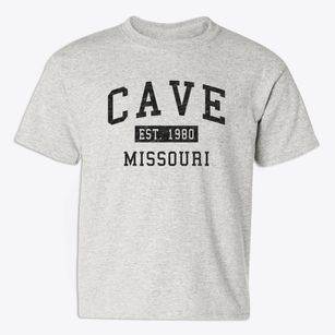 Cave Missouri Classic Established Youth T-shirt