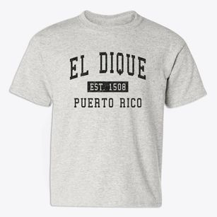 El Dique Puerto Rico Classic Established Youth T-shirt