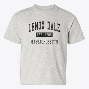 Lenox Dale Massachusetts Classic Established Youth T-shirt