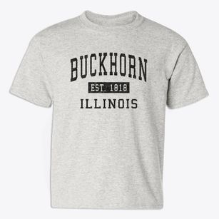 Buckhorn Illinois Classic Established Youth T-shirt