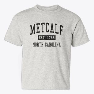 Metcalf North Carolina Classic Established Youth T-shirt