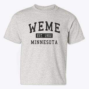 Weme Minnesota Classic Established Youth T-shirt