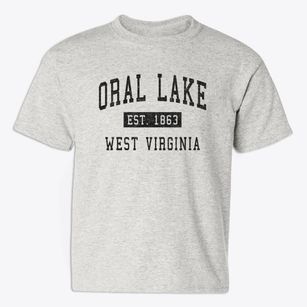 Oral Lake West Virginia Classic Established Youth T-shirt