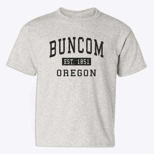 Buncom Oregon Classic Established Youth T-shirt