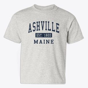 Ashville Maine Classic Established Youth T-shirt