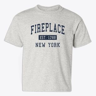 Fireplace New York Classic Established Youth T-shirt