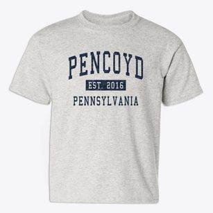 Pencoyd Pennsylvania Classic Established Youth T-shirt
