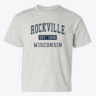 Rockville Wisconsin Classic Established Youth T-shirt