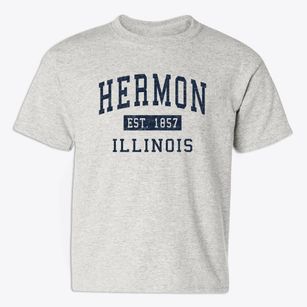 Hermon Illinois Classic Established Youth T-shirt