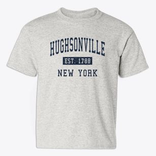 Hughsonville New York Classic Established Youth T-shirt