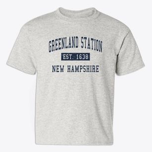 Greenland Station New Hampshire Classic Established Youth T-shirt