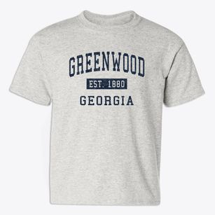 Greenwood Georgia Classic Established Youth T-shirt