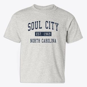 Soul City North Carolina Classic Established Youth T-shirt
