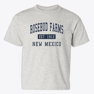 Rosebud Farms New Mexico Classic Established Youth T-shirt