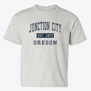 Junction City Oregon Classic Established Youth T-shirt