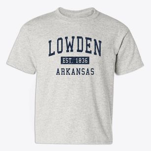 Lowden Arkansas Classic Established Youth T-shirt
