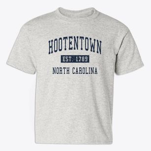 Hootentown North Carolina Classic Established Youth T-shirt