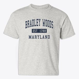 Bradley Woods Maryland Classic Established Youth T-shirt