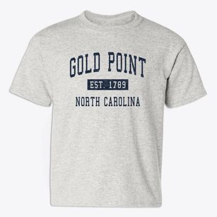 Gold Point North Carolina Classic Established Youth T-shirt