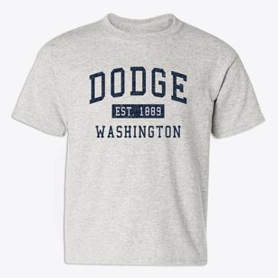 Dodge Washington Classic Established Youth T-shirt