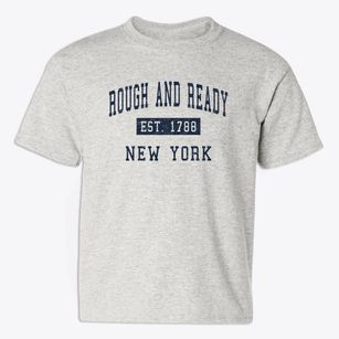 Rough And Ready New York Classic Established Youth T-shirt