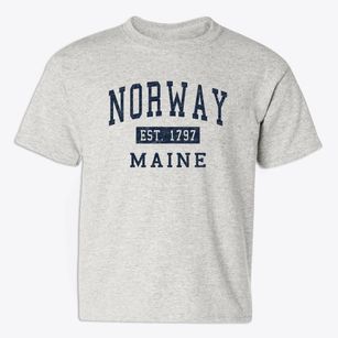 Norway Maine Classic Established Youth T-shirt