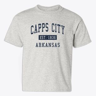 Capps City Arkansas Classic Established Youth T-shirt