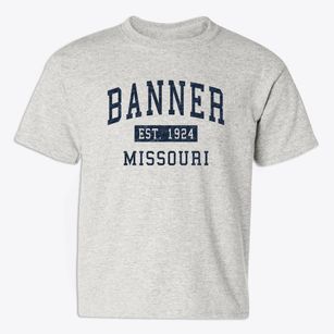 Banner Missouri Classic Established Youth T-shirt