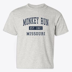 Monkey Run Missouri Classic Established Youth T-shirt